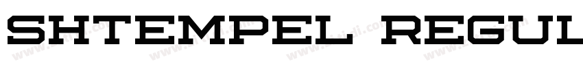 Shtempel Regular字体转换 Shtempel Regular字体转换